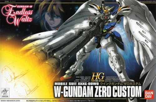 Bandai Endless Waltz 1/144 HG EW-01 XXXG-00W0 Wing Zero Custom Model Kit 4 Bandai Endless Waltz 1/144 HG EW-01 XXXG-00W0 Wing Zero Custom Model Kit - Image 2