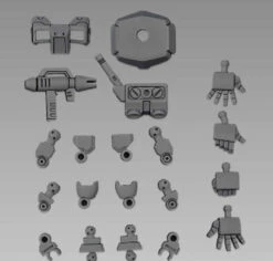 #14 Silhouette Booster (Gray) "Mobile Suit Gundam", Bandai SDGCS