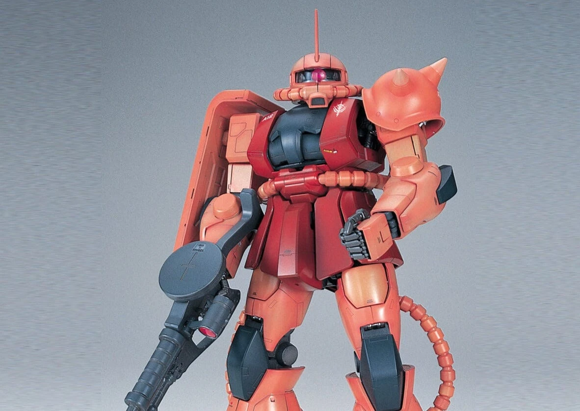 Bandai PG 1/60 MS-06S Char's Zaku 2 3 Bandai PG 1/60 MS-06S Char's Zaku 2