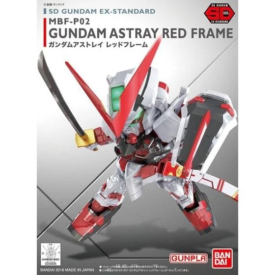 Bandai SD Gundam EX-Standard 007 Gundam Astray Red Frame 4 Bandai SD Gundam EX-Standard 007 Gundam Astray Red Frame - Image 2