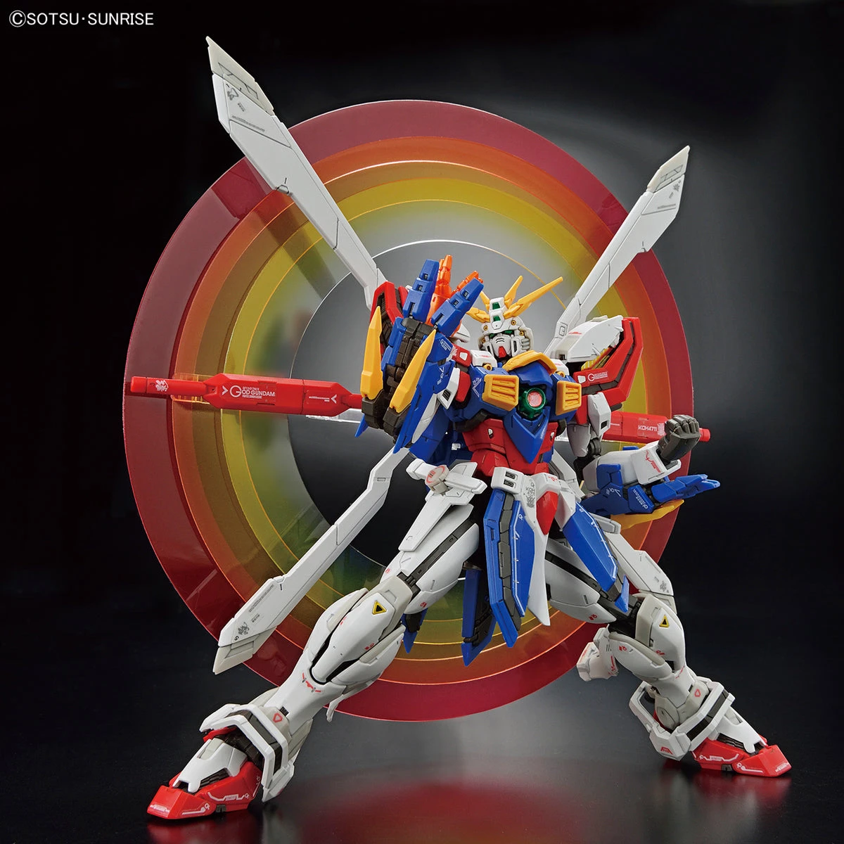 Bandai RG 1/144 #37 God Gundam 7 Bandai RG 1/144 #37 God Gundam - Image 5