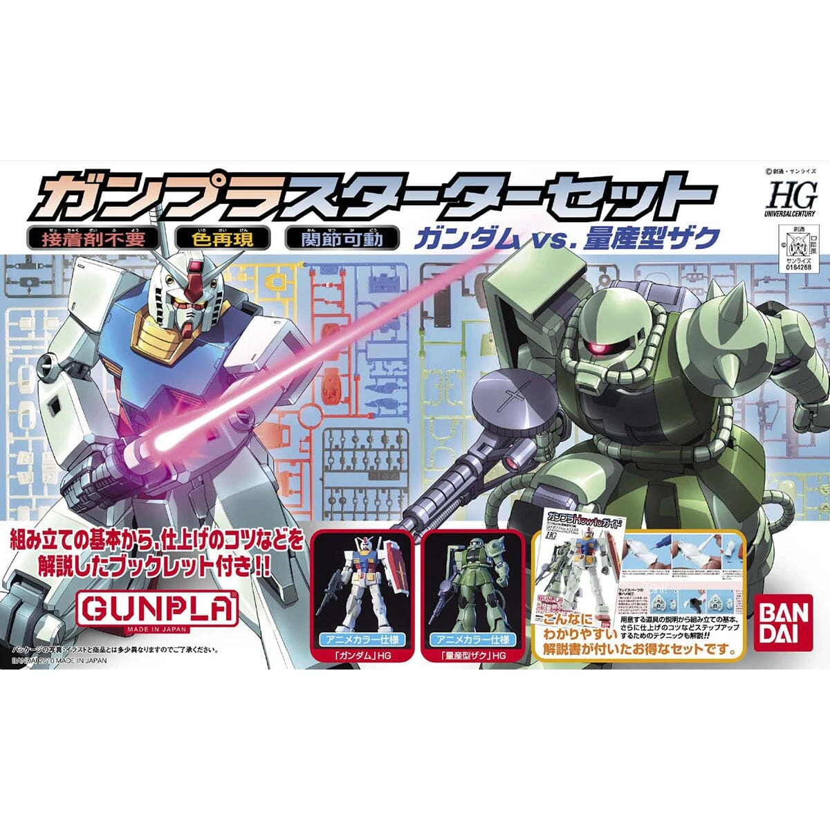 Bandai HGUC 1/144 Gunpla Starter Set 4 Bandai HGUC 1/144 Gunpla Starter Set - Image 2