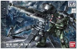 Bandai HGTB 1/144 Zaku Mass Production Type - Big Gun (Gundam Thunderbolt Anime Color Ver) -Bandai Sales Store 20160315122449d9b 1