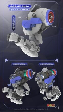 1/72 RAS-40 Alpha Boxer Type Mechanicore GP04 -Bandai Sales Store 3 e1444af5 c497 4327 b67c 4f3fa4abcdce