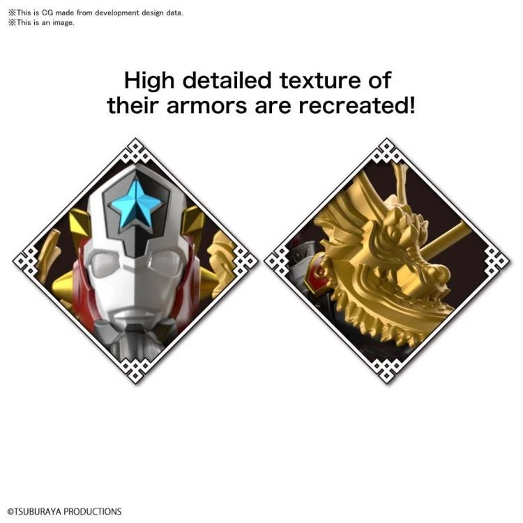 Bandai Ultraman Armour Of Legends Ultraman Titas (Guan Yu Armour) Model Kit 6 Bandai Ultraman Armour Of Legends Ultraman Titas (Guan Yu Armour) Model Kit - Image 4