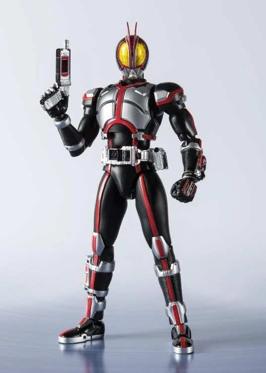Bandai Kamen Rider S.H.Figuarts Heisei Riders Rising Project Vol. 1 Kamen Rider Faiz (20 Kamen Rider Kicks Ver.) 8 Bandai Kamen Rider S.H.Figuarts Heisei Riders Rising Project Vol. 1 Kamen Rider Faiz (20 Kamen Rider Kicks Ver.) - Image 6