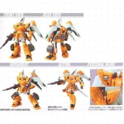 Bandai HG 1/144 #02 Mobile Ginn (Miguel's Ginn) -Bandai Sales Store 4543112253026 2 3