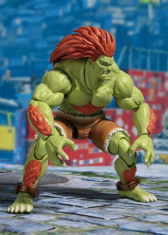 Bandai Street Fighter S.H.Figuarts Blanka 4 Bandai Street Fighter S.H.Figuarts Blanka - Image 2