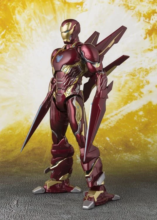 Bandai Avengers: Infinity War S.H.Figuarts Iron Man Mark L With Nano-Weapon Set 7 Bandai Avengers: Infinity War S.H.Figuarts Iron Man Mark L With Nano-Weapon Set - Image 5