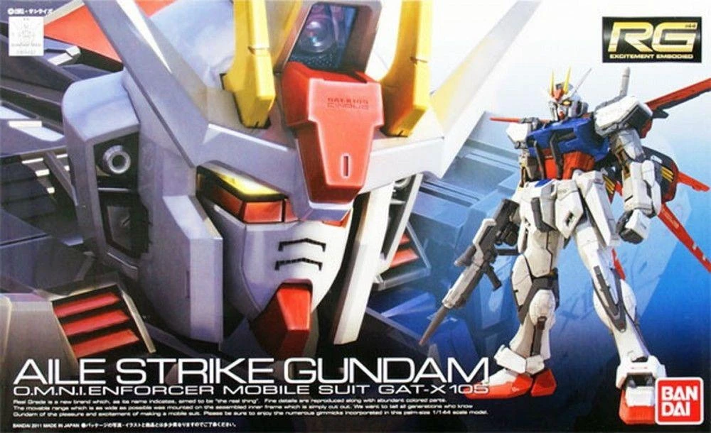 Bandai RG 1/144 #03 Aile Strike Gundam 4 Bandai RG 1/144 #03 Aile Strike Gundam - Image 2