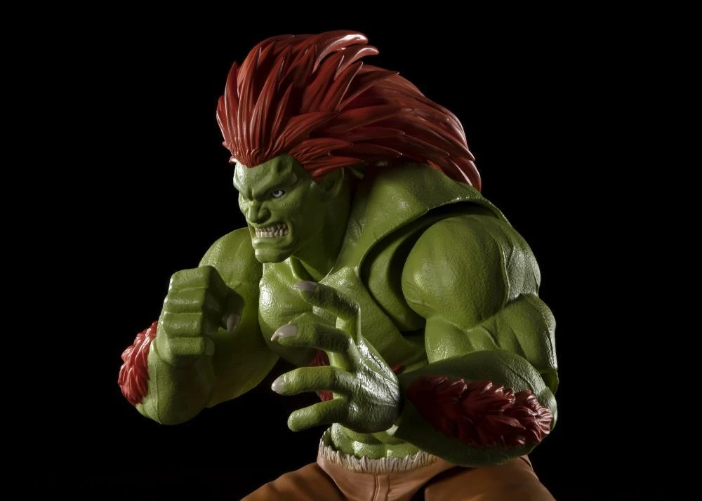 Bandai Street Fighter S.H.Figuarts Blanka 6 Bandai Street Fighter S.H.Figuarts Blanka - Image 4