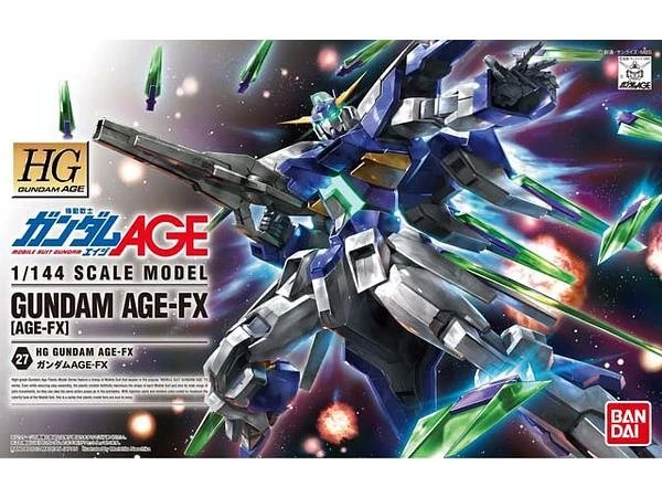 Bandai HGAGE 1/144 #27 Gundam AGE-FX 4 Bandai HGAGE 1/144 #27 Gundam AGE-FX - Image 2