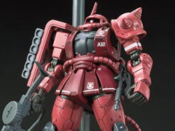Bandai HG-The Origin 1/144 #024 MS-06S Zaku II (Char Red Comet Ver.)