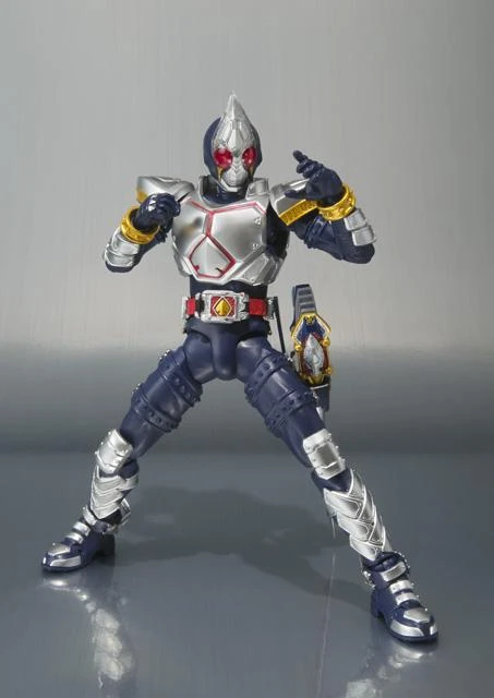 Bandai Kamen Rider S.H.Figuarts Heisei Riders Rising Project Vol. 1 Kamen Rider Blade (20 Kamen Rider Kicks Ver.) 5 Bandai Kamen Rider S.H.Figuarts Heisei Riders Rising Project Vol. 1 Kamen Rider Blade (20 Kamen Rider Kicks Ver.) - Image 3