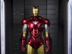 Bandai Iron Man 2 S.H.Figuarts Iron Man Mark VI & Hall Of Armor Set