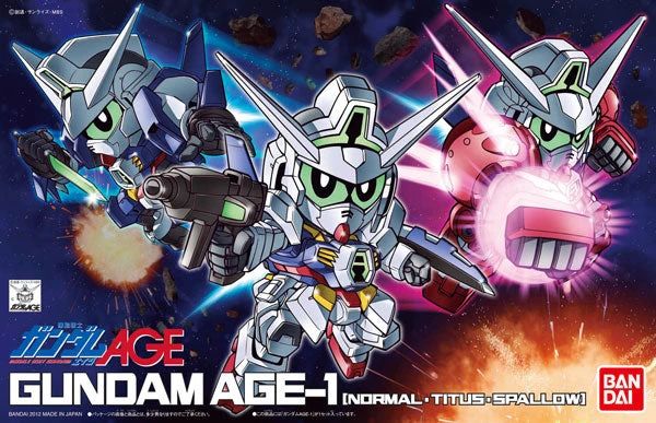 BB Senshi #369 SD Gundam AGE-1 (Normal Titus Spallow) 4 BB Senshi #369 SD Gundam AGE-1 (Normal Titus Spallow) - Image 2