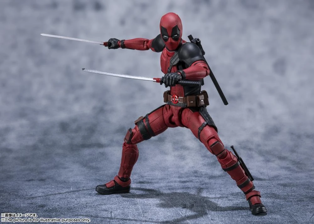Bandai Deadpool S.H.Figuarts Deadpool 6 Bandai Deadpool S.H.Figuarts Deadpool - Image 4