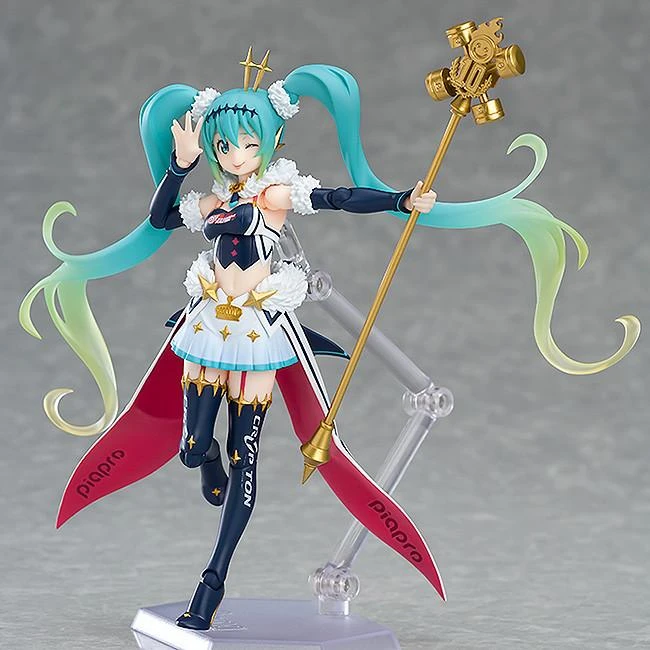 Vocaloid Hatsune Miku GT Project Figma Racing Miku (2018 Ver.) 3 Vocaloid Hatsune Miku GT Project Figma Racing Miku (2018 Ver.)