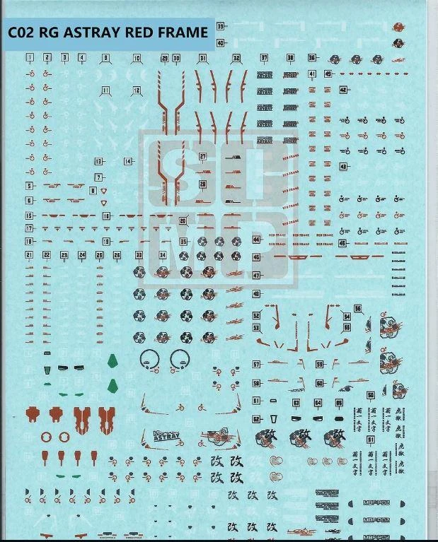 C02 RG 1/144 Astray Red Frame 3 C02 RG 1/144 Astray Red Frame