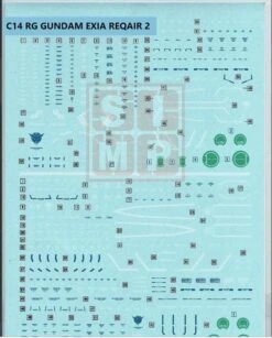 C14 RG 1/144 Gundam EXIA Repair II