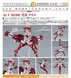 Symphogear GX ACT MODE Chris Yukine Figure -Bandai Sales Store GSC ACTMODE ChrisYukine popL