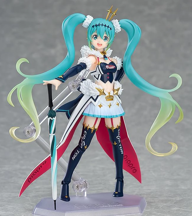 Vocaloid Hatsune Miku GT Project Figma Racing Miku (2018 Ver.) 5 Vocaloid Hatsune Miku GT Project Figma Racing Miku (2018 Ver.) - Image 3