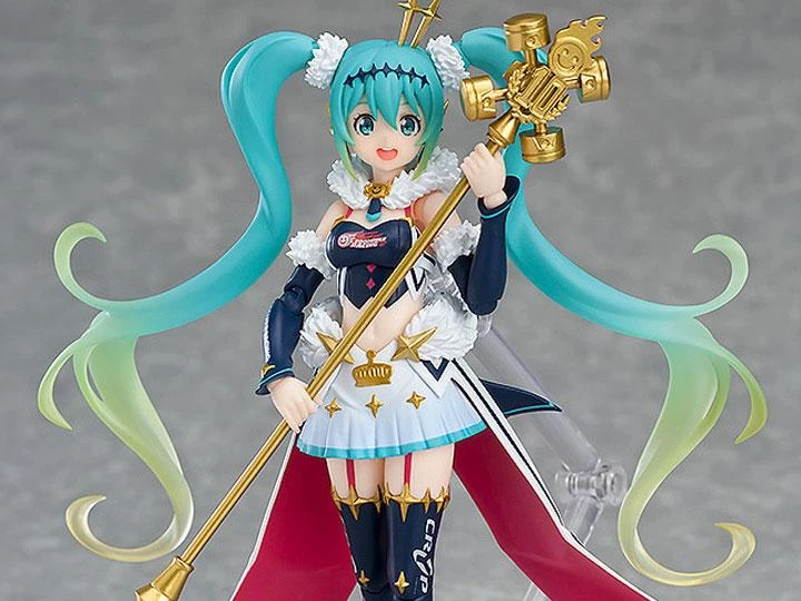 Vocaloid Hatsune Miku GT Project Figma Racing Miku (2018 Ver.) 6 Vocaloid Hatsune Miku GT Project Figma Racing Miku (2018 Ver.) - Image 4