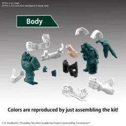 Bandai My Hero Academia Entry Grade Izuku Midoriya Model Kit -Bandai Sales Store eg izukumidoriya 02