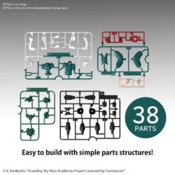 Bandai My Hero Academia Entry Grade Izuku Midoriya Model Kit -Bandai Sales Store eg izukumidoriya 04
