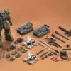 Bandai HGUC 1/144 MS-06 Zaku Ground War Set