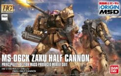 Bandai HG-The Origin 1/144 #019 MS-06CK Zaku Half Cannon -Bandai Sales Store hg zaku half cannon msd 1