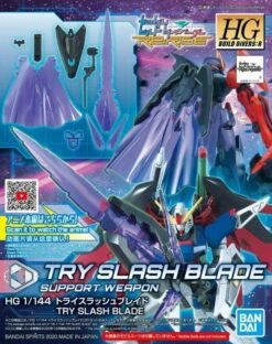 Bandai HGBDR 1/144 Tri Slash Blade -Bandai Sales Store hgbd r try slash blade box