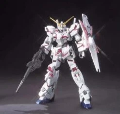 Bandai HGUC 1/144 Unicorn Gundam Destroy Mode Titanium Finished