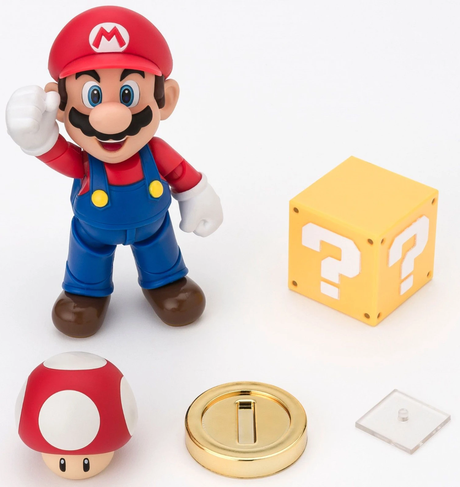 S.H.Figuarts Mario New Package Ver. Super Mario Brothers Action Figure Bandai 8 S.H.Figuarts Mario New Package Ver. Super Mario Brothers Action Figure Bandai - Image 6