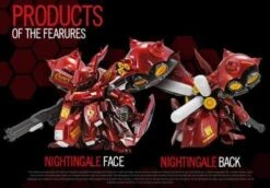 N/A NEW 2016 Limited MC Nightingale MSN 04 02 Pre-painted SD Model Kit