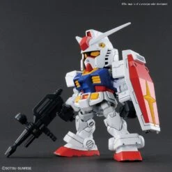 Bandai SDGCS RX-78-2 Gundam & Cross Silhouette Frame "Mobile Suit Gundam" -Bandai Sales Store sd crosssilhouette rx78 2 frameset 04
