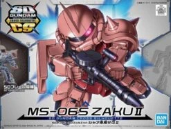 Bandai SD GUNDAM CROSS SILHOUETTE ZAKU II CHAR CUSTOM -Bandai Sales Store sdcs zaku ii char custom pa